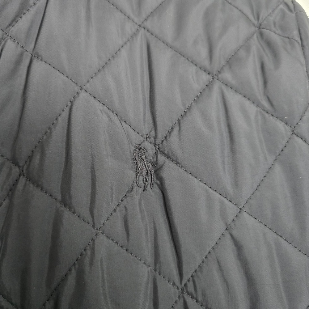 Ralph Lauren Sport Women Diamond Quilted Jacket Medium Equestrian Classic Preppy - Picture 4 of 10